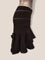 RJ018B-Black latin dance skirt