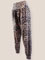 Women's loose-fitting leopard print Latin dance trousers
