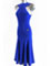 Aya blue ballroom practice dance gown