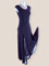 Giselle, original black ballroom practice dance gown