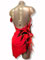 Arum Lily original latin red dance dress size S/M