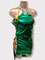 Scarabée metallic green latin dance dress, size S/M/L in stock 