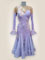 Romantic lilac ballroom dance dress size 32-36