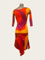 Juliette printed geometrical tango latin dress size S/M