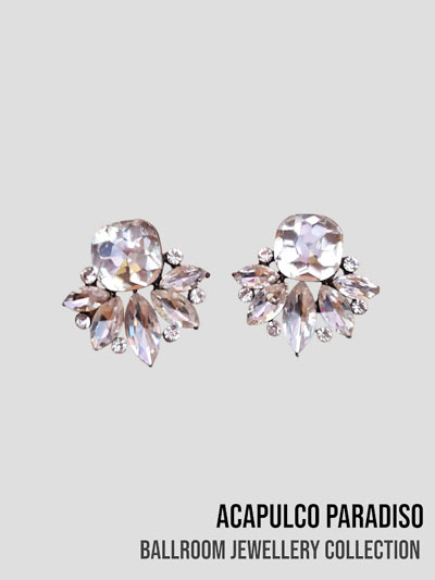 AC0524 Crystal ballroom earring