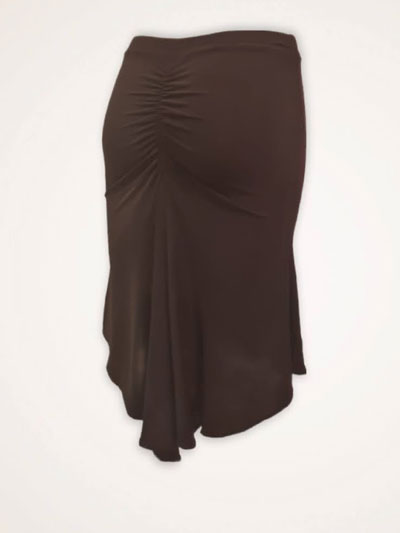 RJ017B-Black tango skirt