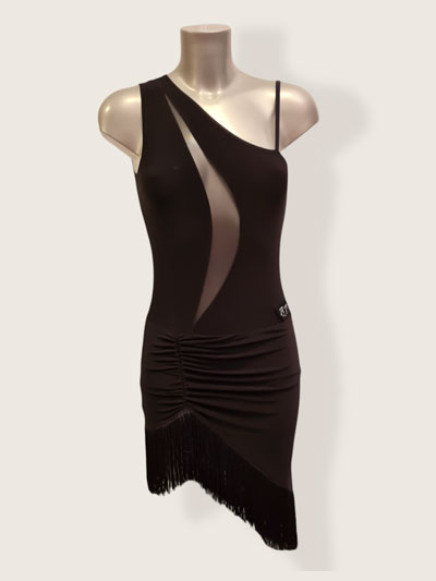 Acadia- Sexy latin fringe dance dress