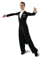 Balroom tailsuit with pants