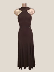 Aya robe de danse standard-Noire