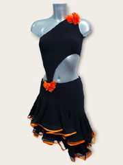 Justine-S/XS latin dance dress