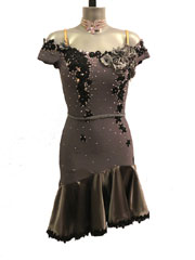 Emilia Latin dance dress-size M/L
