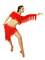 Guilia robe de danse latine en deux pices